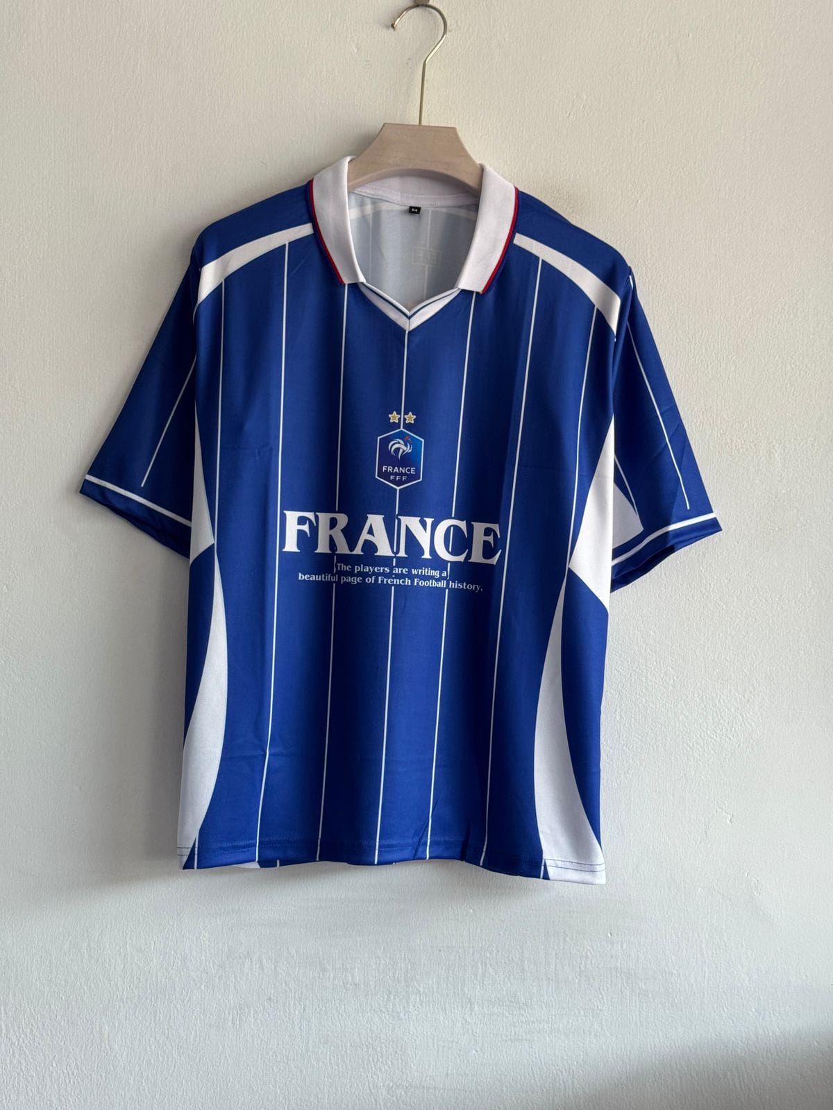 France 1998 Five Sleeve Away Jersey Zidane