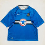 New Castle 1996/1997 Five Sleeve Embroidery Away Jersey