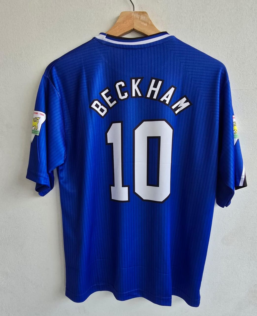 Manchester United 1996/1997 Five Sleeve Retro Third Jersey Beckham