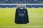 Real Madrid 2025/2026 Full Sleeve Embroidery Away Jersey