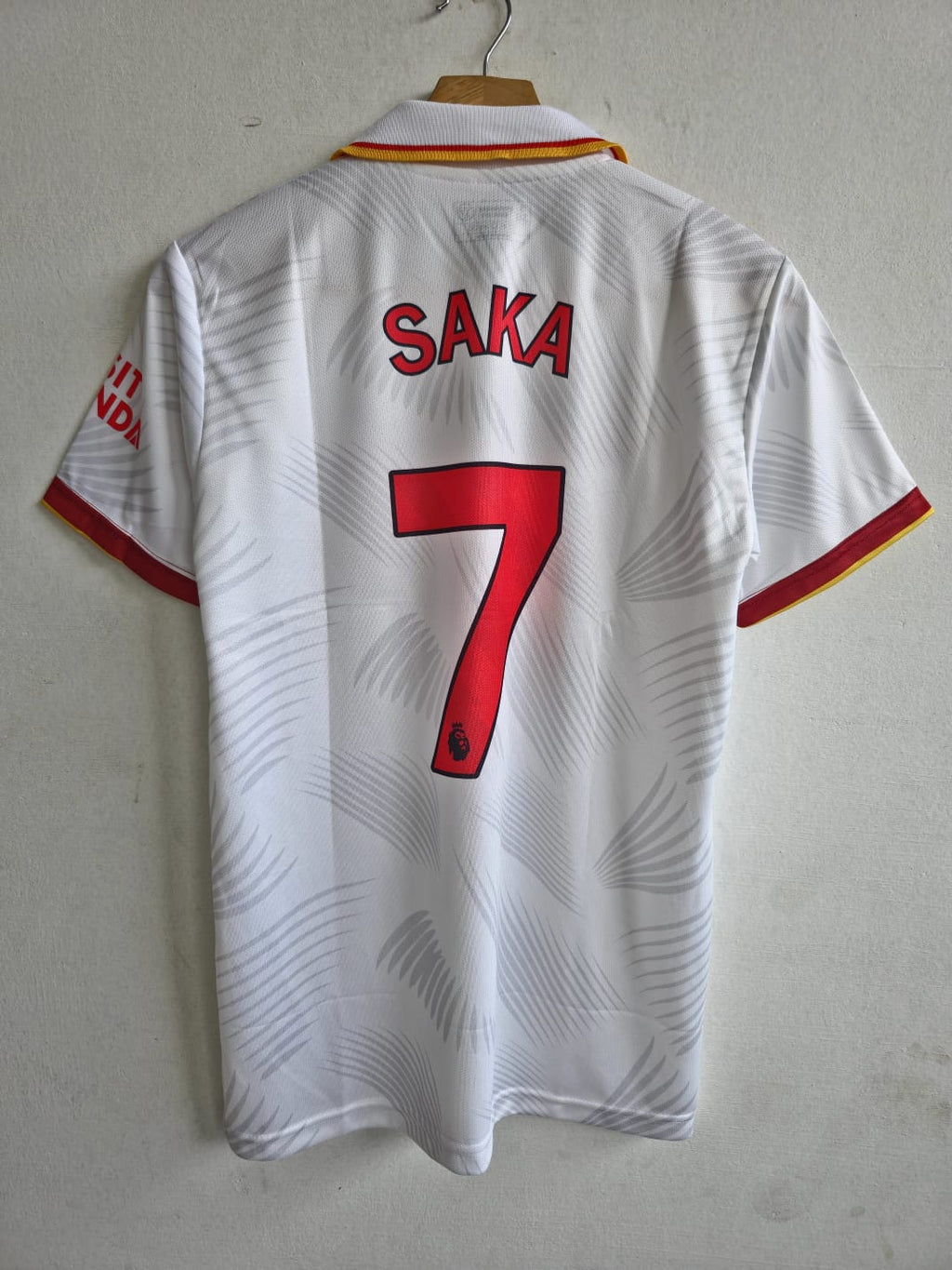 Arsenal 2025/2026 Third Kit Collar Embroidery Saka