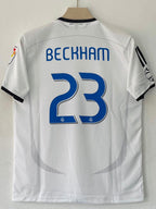 Real Madrid 2006/2007 Home Jersey Beckham