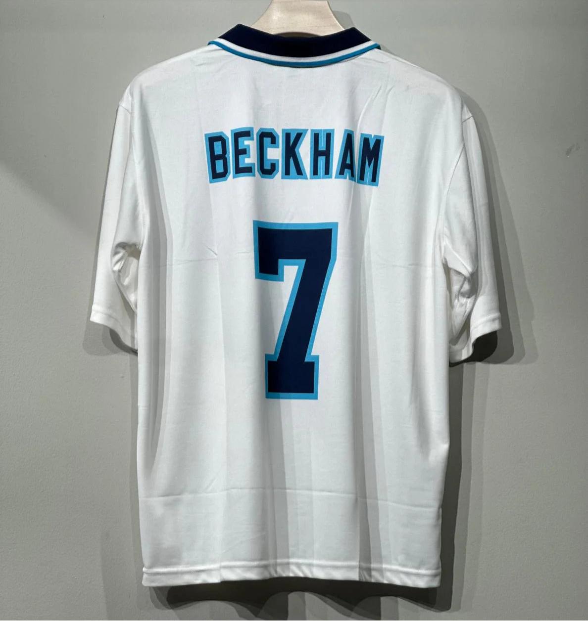 England 1996 Polo Five Sleeve Home Jersey