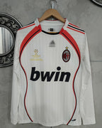 AC Milan 2006/2007 Full Sleeve Away Jersey Embroidery