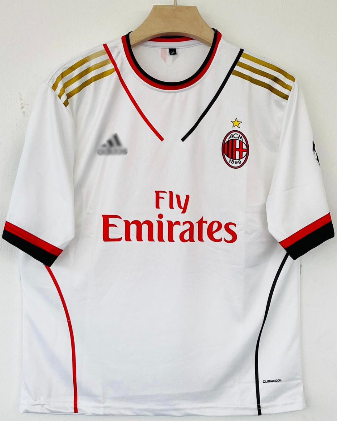 AC Milan 2013/2014 Five Sleeve Away Jersey KAKA